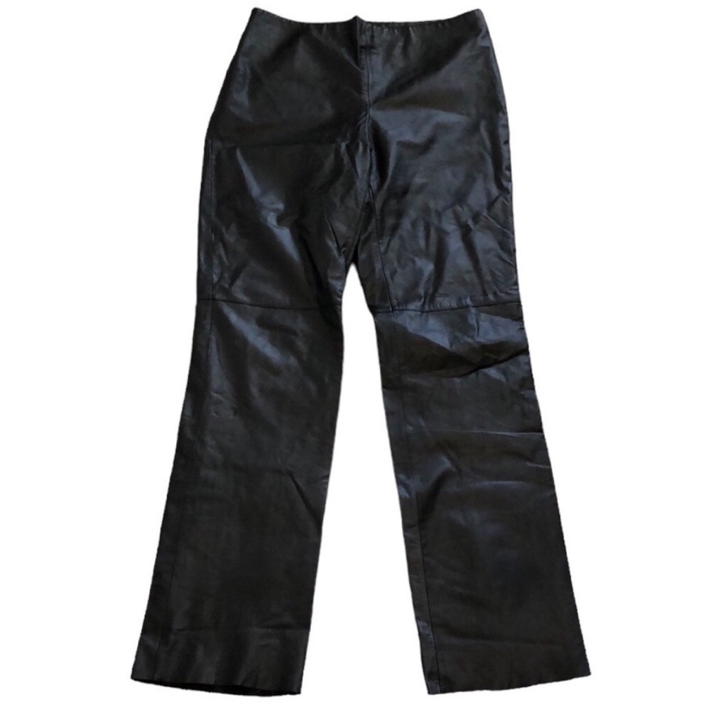 KENNETH COLE Vintage Leather Pants size 10